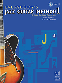FJH Tonelli/Groeber      Various  Everybody's Jazz Guitar Method Book 1 - Book/CD