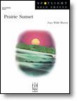 FJH Warren Lucy W. Warren  Prairie Sunset - Piano Solo Sheet