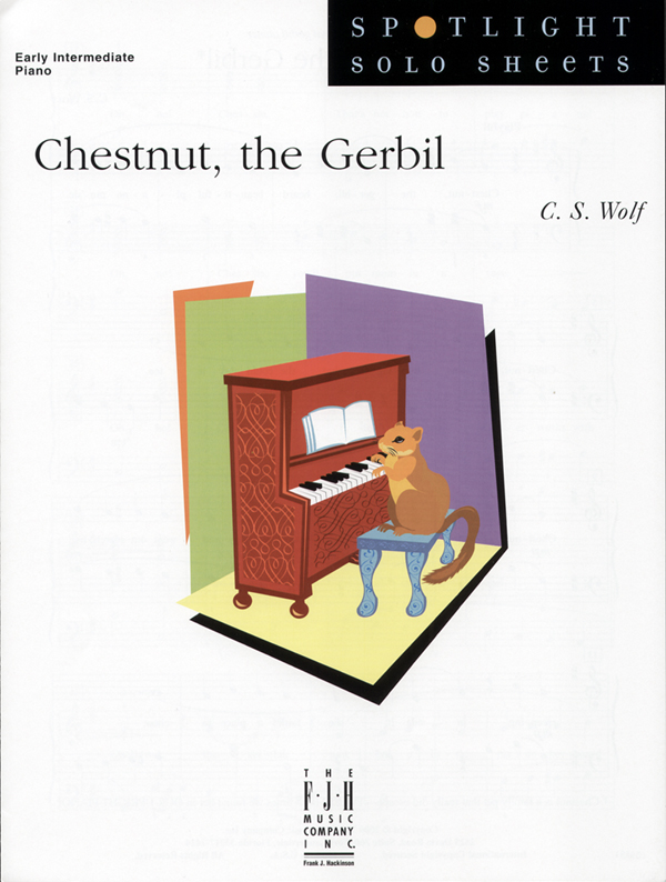 FJH Wolf C.S. Wolf  Chestnut The Gerbil - Piano Solo Sheet