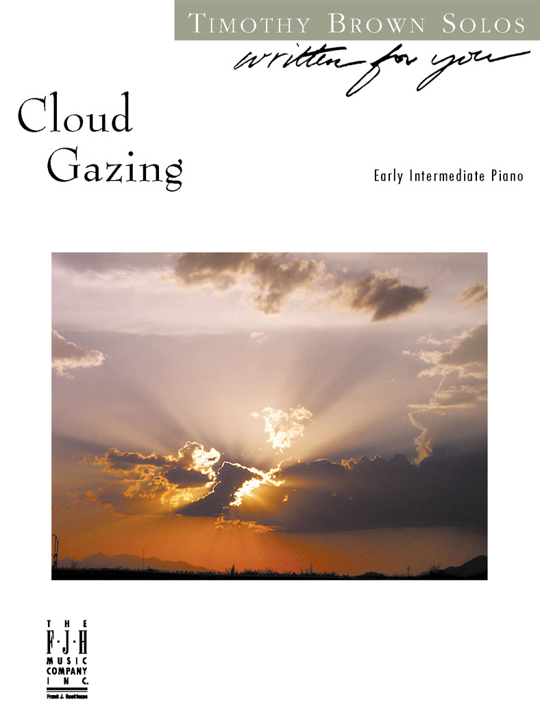 FJH Brown Timothy Brown  Cloud Gazing - Piano Solo Sheet
