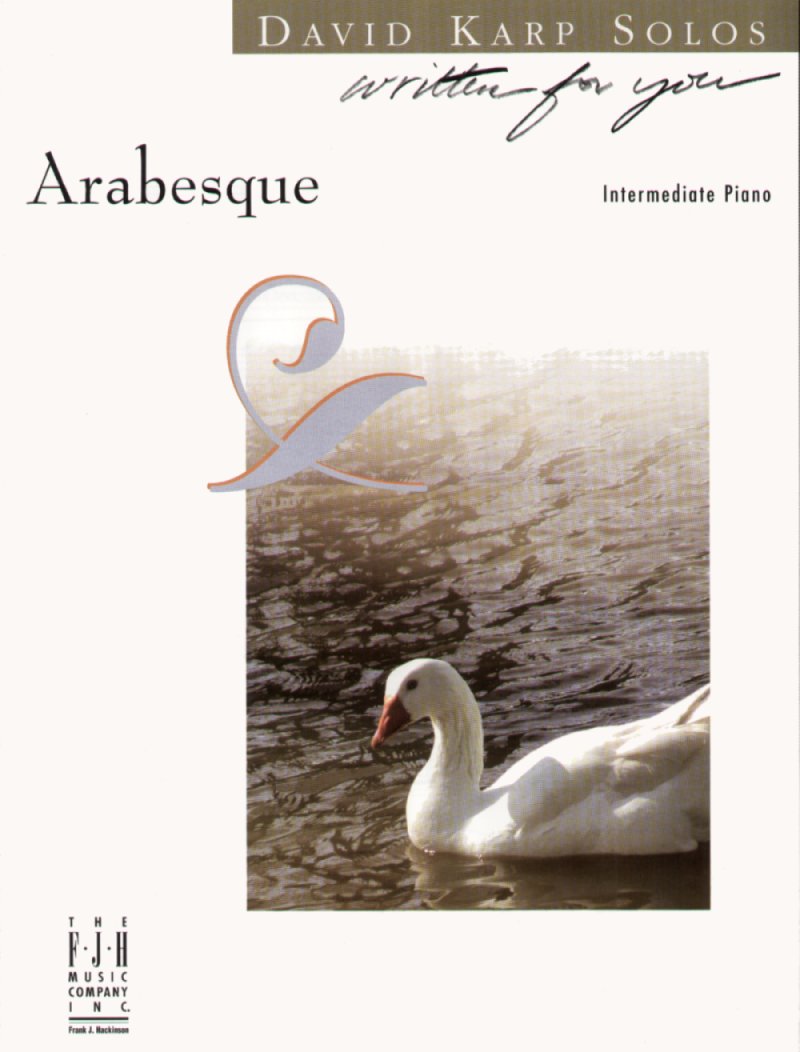 FJH Karp David Karp  Arabesque - Piano Solo Sheet