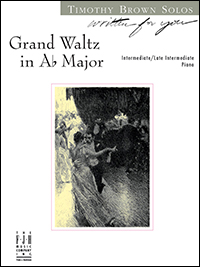 FJH Brown                Timothy Brown  Grand Waltz in A-flat Major - Piano Solo Sheet