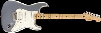 Player Stratocaster HSS, Maple Fingerboard, Silver