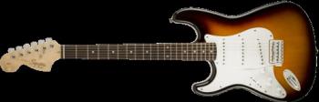 Affinity Series  Stratocaster, Left-Handed, Laurel Fingerboard, Brown Sunburst