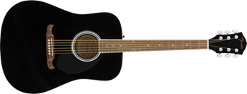 FA-125 Dreadnought, Walnut Fingerboard, Black