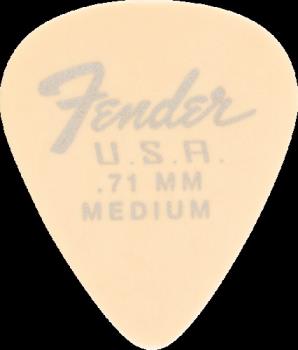 Fender 1987351800 Dura-Tone 351 Shape, .71, Olympic White, 12-Pack