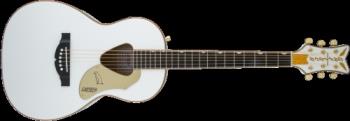 G5021WPE Rancher  Penguin  Parlor Acoustic/Electric, Fishman Pickup System, White