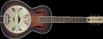 GRETSCH G9241 Alligator  Biscuit Round-Neck Resonator Guitar with Fishman® Nashville Pickup, 2-Color Sunburs