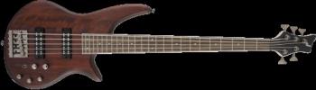 Jackson 2919005557 JS Series Spectra Bass JS3V, Laurel Fingerboard, Walnut Stain