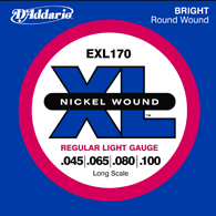 D'Addario EXL170 Nickel Wound Bass String Set 45/100