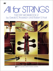 All for Strings - Cello Theory Workbook 2