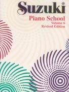 Suzuki Piano School Vol. 6 Revised