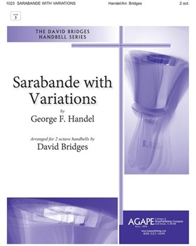 SARABANDE WITH VARIATIONS 2 Oct. by - Bridges David - for Handbells 2 Octave (SARABANDE WITH VARIA)