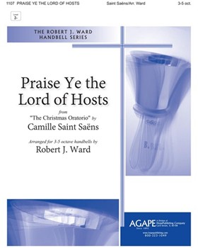 PRAISE YE THE LORD OF HOSTS 3-5 Oct. by PRAISE YE THE LORD O - Robert J. Ward - for Handbells 3-5 Octave (PRAISE YE THE LORD O)
