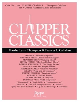 Clapper Classics by Thompson and Callahan - Thompson and Callahan - for Handbells 3 Octave