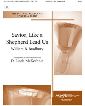 SAVIOR LIKE A SHEPHERD LEAD US 3 Oct. by - McKechnie Linda D. - for Handbells 3 Octave (SAVIOR LIKE A SHEPH)