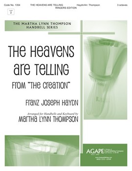 Heavens Are Telling by Haydn Joseph - Thompson Martha - for Handbells 3 Octave