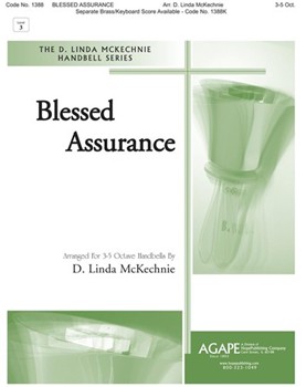 Blessed Assurance by Knapp Phoebe Palmer - McKechnie Linda D. - for Handbells 3-5 Octave