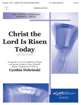 Christ The Lord Is Risen Today by - Dobrinski Cynthia - for Handbells (CHRIST THE LORD IS R)