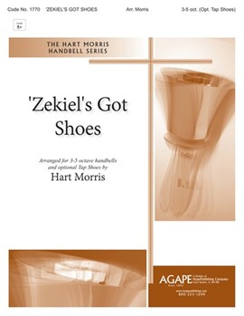 Zekiel's Got Shoes - 3-5 Octaves by - Morris Hart - for Handbells 3-5 Octave