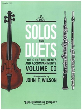 Solos & Duets For C Instruments Volume II by - Wilson John - for C Instrument Duet (Vol 2)