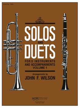 Solos & Duets For B-flat Instru Volume 1 by - Wilson John - for Bb Instruments (Vol 1)