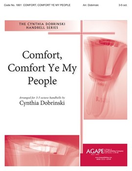 COMFORT COMFORT YE MY PEOPLE 3-5 oct. by - Dobrinski Cynthia - for Handbells 3-5 Octave (COMFORT COMFORT YE)