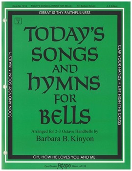 Today's Songs & Hymns For Bells by Various - Kinyon Barbara Balt - for Handbells 2-3 Octave