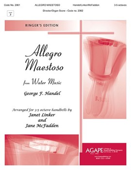 Allegro Maestoso - Ringers Edition by - Linker and McFadden - for Handbells 3-5 Octave