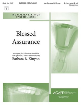 Blessed Assurance - 2-3 Octave by - Kinyon Barbara Balt - for Handbells 2-3 Octave