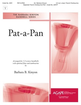 Pat-a-Pan - 2-3 Octave w/opt. Flute and Tambourine by - Kinyon Barbara Balt - for 2-3 Octave w/Optional Flute and Tambou