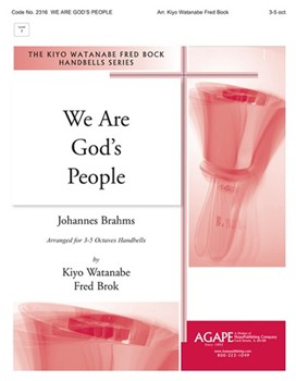 WE ARE GOD'S PEOPLE by - Bock and Watanabe - for Handbells 3-5 Octave