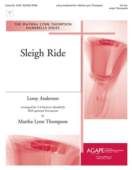 Sleigh Ride by Anderson Leroy - Thompson Martha - for Handbells 5-6 Octave