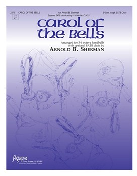 Carol Of The Bells by - Sherman Arnold B - for Handbells