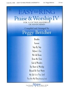Easy To Ring Praise & Worship Iv by - Bettcher Peggy - for Handbells 3-5 Octave (Iv)
