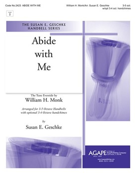 Abide With Me by - Geschke Susan - for Handbells