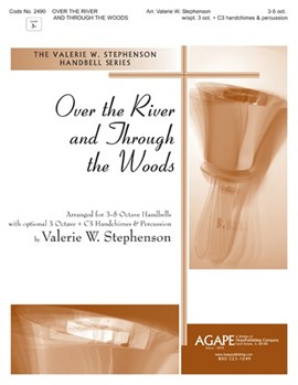 Over The River And Through The Woods by - Stephenson Valerie - for Handbells 3-5 Octave (OVER THE RIVER AND T)