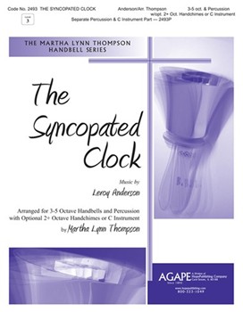 Syncopated Clock by Anderson Leroy - Thompson Martha - for Handbells 3-5 Octave