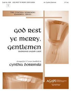 God Rest Ye Merry Gentlemen by - Dobrinski Cynthia - for Handbells (GOD REST YE MERRY G)