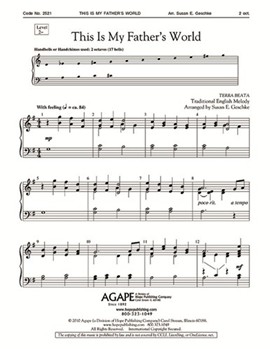 This Is My Father's World by - Geschke Susan - for Handbells (THIS IS MY FATHER)