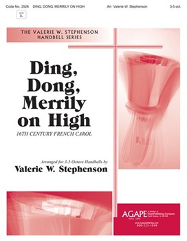 Ding Dong Merrily On High by DING DONG MERRILY - Stephenson Valerie - for Handbells 3-5 Octave