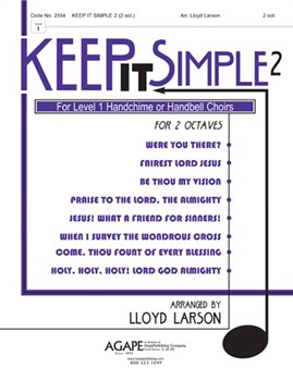 Keep It Simple 2 by - Larson Lloyd - for Handbells 2 Octave (2 - Hymns)