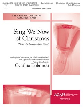 Sing We Now Of Christmas by - Dobrinski Cynthia - for Handbells 3-7 Octave (SING WE NOW OF CHRIS)