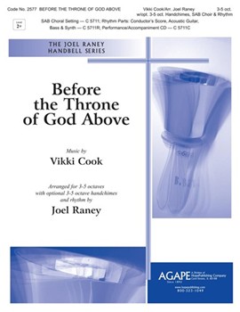 Before The Throne Of God Above by Cook Vikki - Raney Joel - for Handbells