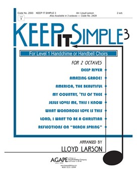 Keep It Simple 3 by - Larson Lloyd - for Handbells 2 Octave (3)