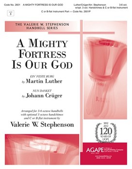 Mighty Fortress Is Our God by - Stephenson Valerie - for Handbells (A MIGHTY FORTRESS IS)