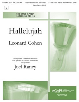 Hallelujah by Cohen Leonard - Raney Joel - for Handbells 3-5 Octave