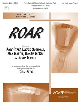 Roar by - Peck Chris - Perry Katy for Handbells 3-5 Octave (Perry Martin Gottwald McKee and Walter)