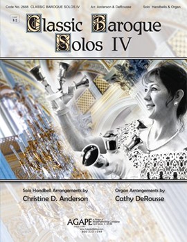 Classic Baroque Solos IV by DeRousse Cathy - Anderson and DeRousse - for Full Score and Organ