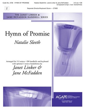 Hymn of Promise by Sleeth Natalie - Linker and McFadden - for Handbells 3-5 Octave